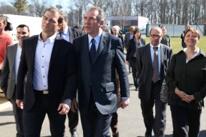 Visite de François Bayrou à Fay aux Loges